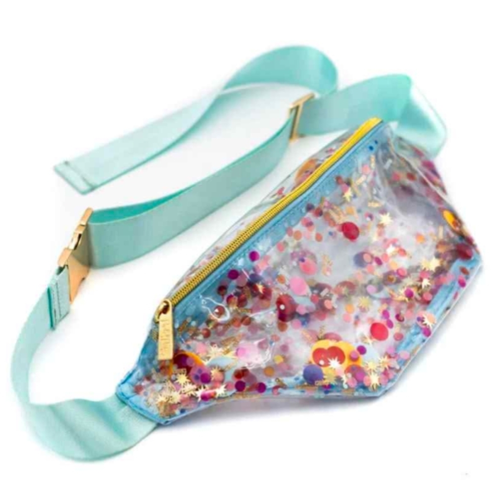 New Supercute Confetti Transparent Fanny Pack